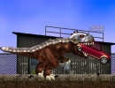 恐竜を操作して街を破壊していくアクションゲーム マイアミ レックス
