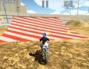 コインを集めてトリックを決めていく3Dバイクゲーム モトクロスバイク フリースタイル
