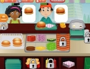 注文されたハンバーガーを作っていく食べ物シミュレーションゲーム バーガーストア
