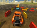 壁にぶつからないようにゴールを目指す4WDカーゲーム 4×4 オフ ローディング