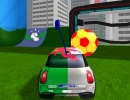車を操作してサッカーをするゲーム サッカー カー