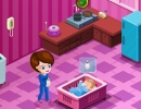 赤ちゃんのお世話をしていくママのシミュレーションゲーム ママズ ビジー タイム