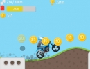 コインをゲットしながらデコボコ道をバイクゲーム バイク レーシング 3