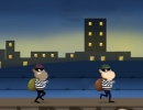 2人の泥棒を操作して逃げるランニングアクションゲーム ロバーズ イン タウン