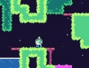 クリスタルを集めて進むワイヤーアクションゲーム Shrubnaut