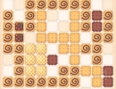 クッキーを盤面に置いて消していくパズルゲーム 1000 Cookies