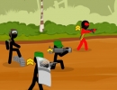 棒人間が攻防するシミュレーションゲーム スティックマン アーミー チームバトル