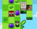 宝箱の中にある種を空きマスに植えて上に登るアクションゲーム Nymble