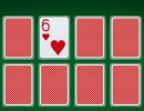 同じ数字のカードを開けていく神経衰弱ゲーム カジノ カード メモリー