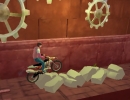 遺跡を進む3Dモトクロスバイクゲーム キング オブ バイク