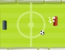 サッカーボールを跳ね返して相手のゴールに入れるゲーム アルティメイト ポン