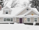 Roof Covered Snow House Escape