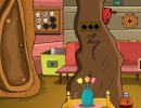 Tree Trunk House Escape