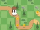 動物が通る道を作って進めるパズルゲーム We Bare Bears