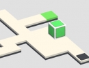 緑の箱をゴールポイントへはめ込むパズルゲーム ポータル ボックス