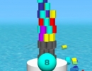 ボールを投げて塔を崩していくゲーム タワークラッシュ 3D
