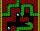 ダイヤをゲットしていくヘビのパズルゲーム パズルスネーク