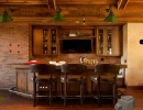 Rustic Home Bar Escape