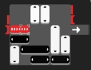 ブロックを動かしてゴールへ進めるパズルゲーム Gridblocked