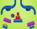ロープを切って空き缶を倒していくパズルゲーム ロープスラッシュ 2