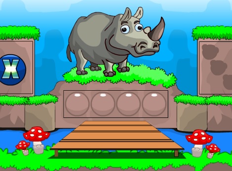 Caveman Rhino Escape 2