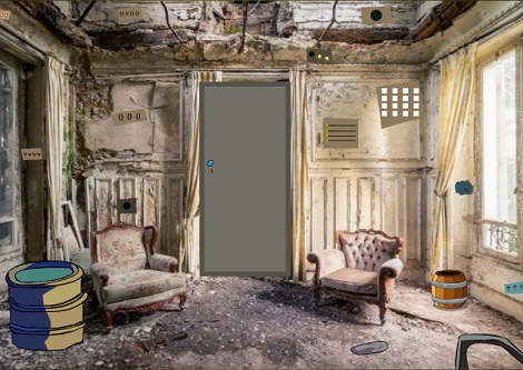 Damaged Area Room Escape