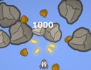 隕石を連鎖を破壊していくシューティングゲーム アステロイドブレイカー