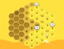 サイコロを振ってハチの巣を大きくしていくゲーム Sweet^2 Honey Hive