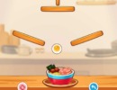ラーメンに玉子をトッピングしていくパズルゲーム テイスティ ドロップ