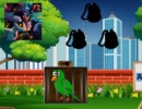 Trapped Wings: The Green Parrot Escape