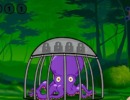 Purple Octopus Rescue From Cage