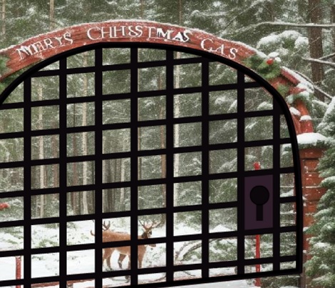 A Christmas Gate Escape