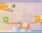 形を変えて敵を落とすパズルゲーム フルーツバトル