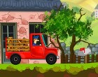 郵便屋さんが車で手紙を届けるバランスゲーム ポストマンパット