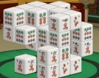 同じ種類の麻雀牌を取っていく二角取りパズルゲーム 麻雀3D