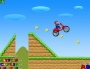 バイクに乗ったマリオのバランスゲーム マリオバイク