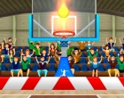 連続でフリースローを決めていくバスケゲーム 3D バスケットボール