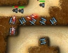 戦車や戦闘機を設置する防衛ゲーム キャニオン ディフェンス