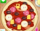 ピザを作っていく食べ物ゲーム ピザチャレンジ