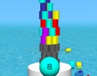 ボールを投げて塔を崩していくゲーム タワークラッシュ 3D