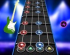 リズムに合わせてギターを弾く音楽ゲーム ギターバンド ロックバトル
