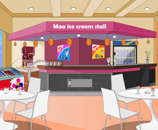 Ice cream shop escape