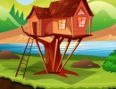 Lake Side Tree House Escape