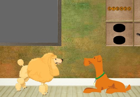 Old Beethoven Dog Escape