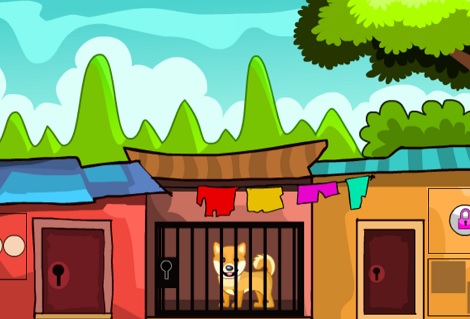 Cute Puppy Escape
