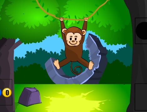 Funny Monkey Forest Escape