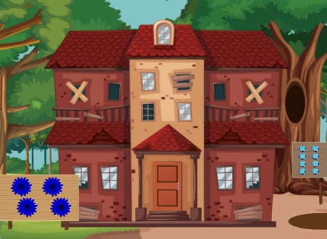 Happy Witch Girl And Cat Room Escape