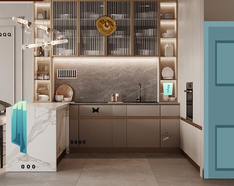 Genie Sparkling Kitchen Room Escape