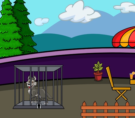 Cheerful Wolf Escape