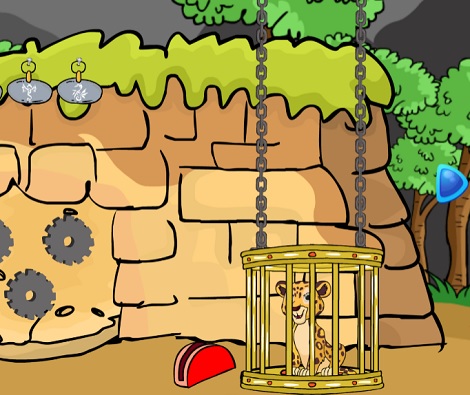 Rescue The Leopard From Cage